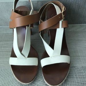 Tory Burch two tone heels